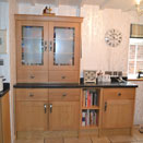Oak fitted kitchen